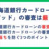 北海道銀行カードローン「ラピッド」の審査は厳しい？審査項目や即日融資を受ける方法を解説